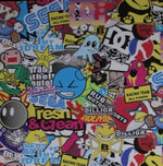 Vinyl 300x300mm Printed Graffiti Gaming