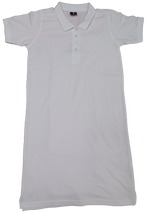 Ladies Golf Dress Cotton Blend 280 gram White Medium