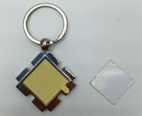 Keyrings Metal Multi Square