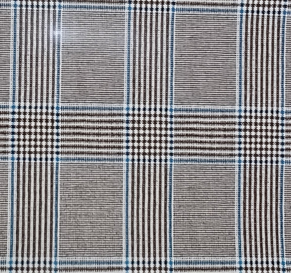 Vinyl HTV Pattern B.Berry Black White Blue check