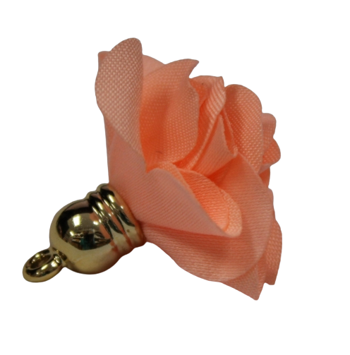Tassels 25mm Flowers Peach