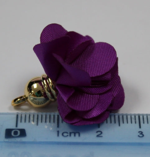 Tassels 25mm Flowers Purple
