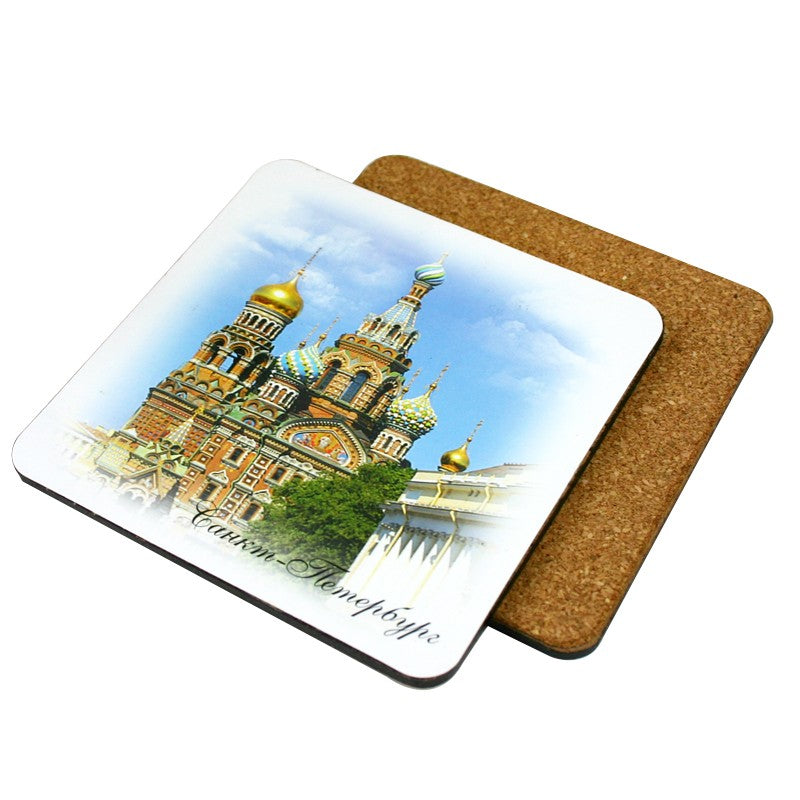 Coasters MDF Square 4 pack