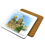 Coasters MDF Square 4 pack