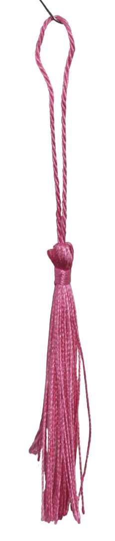 Tassels 130mm Light cerise No 7