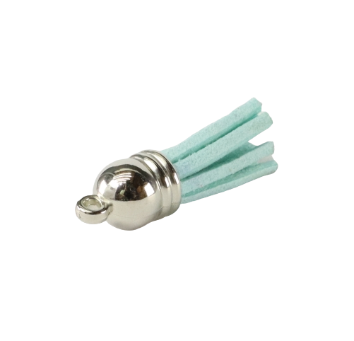 Tassels Silver 35mm Royal Blue No 28