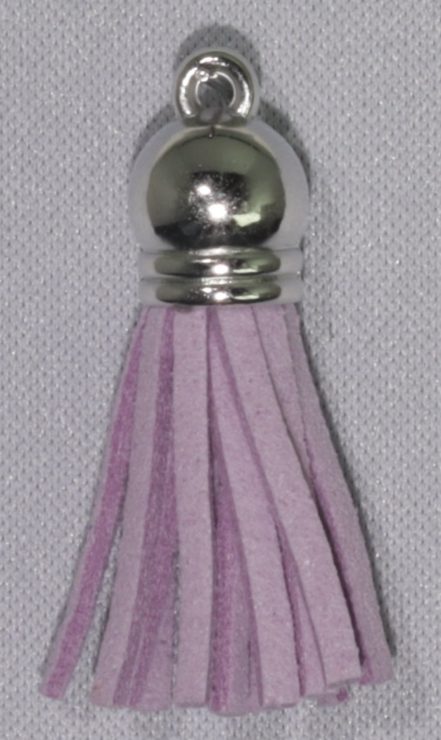 Tassels Silver 35mm Light Lilac No 18