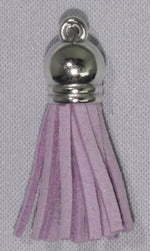 Tassels Silver 35mm Light Lilac No 18