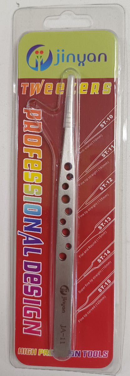 Tweezers Straight Tip Heavy Duty