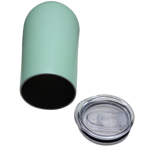 Double Wall Egg Tumbler 450ml Light Green