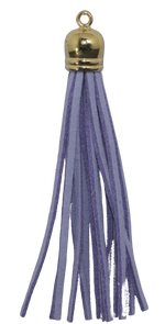 Tassels Gold 80mm Lilac No 10