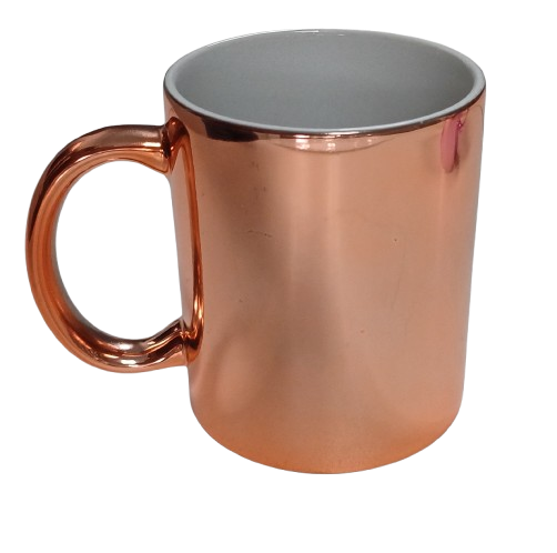 Mugs Metallic Chrome Rose Gold
