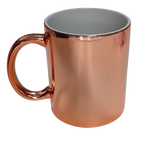 Mugs Metallic Chrome Rose Gold
