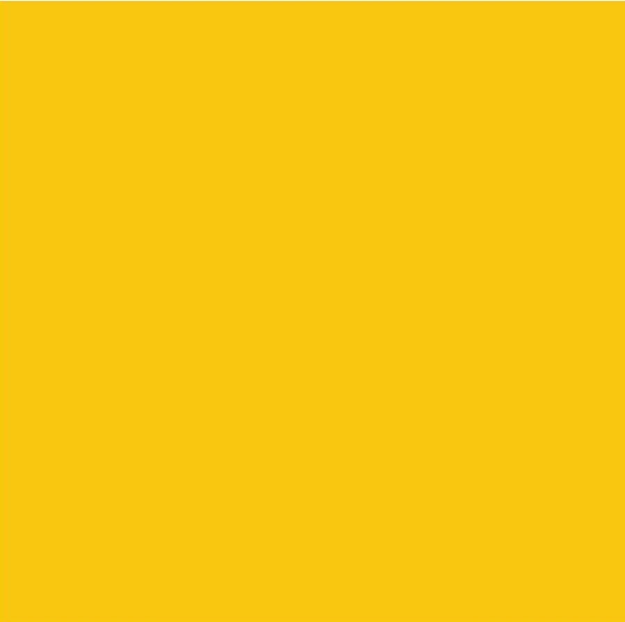 Poli-Cut 5yr Permanent Signage Matt 300mm Dark Yellow 6114