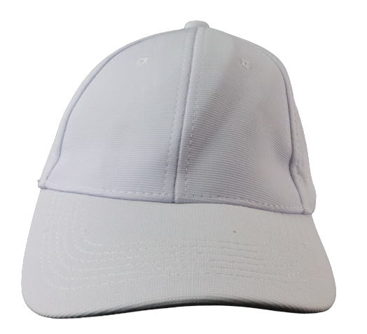 Cap Golfers Polyester 6 Panel White