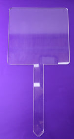 Cake Toppers Acrylic Perspex Square