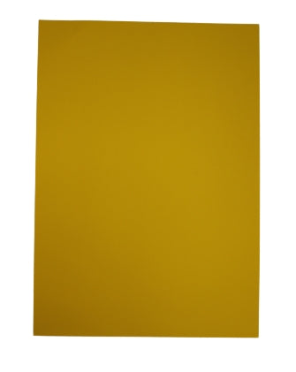 Craft Paper - Adhesive Backing 80g Deep Yellow (4pcs)