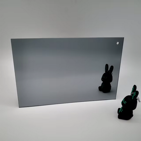 Acrylic Sheet Mirror Charcoal Grey A4