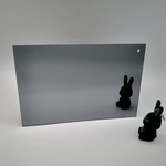 Acrylic Sheet Mirror Charcoal Grey A4