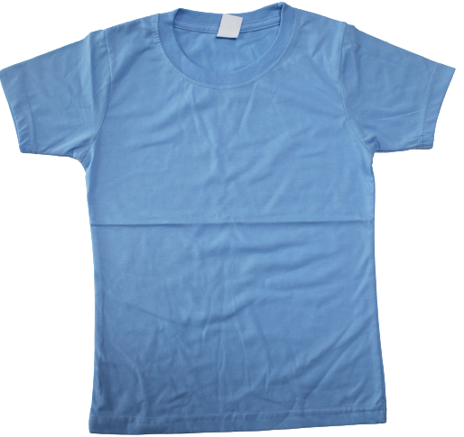 Tshirt Kids180g Light Blue 6-7