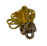 Tassels 25mm Hexagon Yellow