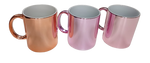 Mugs Metallic Chrome Purple Rose Gold
