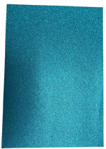 Cardstock Glitter Lake Blue A4 5pcs