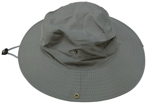 Cap Cricket Safari New Style Round Brim Grey