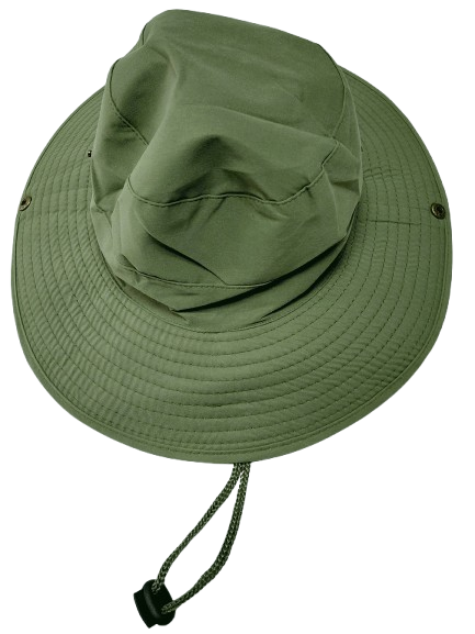 Cap Cricket Safari New Style Round Brim Military Green