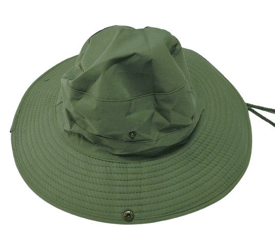 Cap Cricket Safari New Style Round Brim Military Green