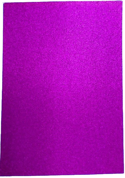 Cardstock Glitter Purple A4 5pcs