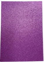 Cardstock Glitter Purple Pink A4 5pcs