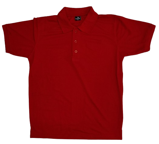 Golfers Cotton Blend 280 gram Red Small