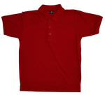 Golfers Cotton Blend 280 gram Red Small