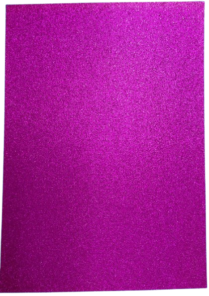 Cardstock Glitter Rose Purple 250g A4 5pcs
