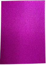 Cardstock Glitter Rose Purple 250g A4 5pcs