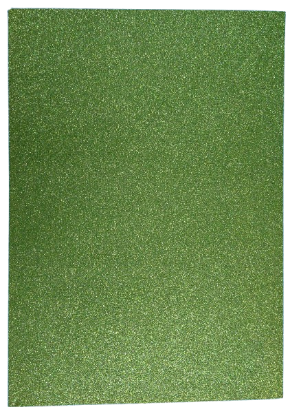 Cardstock Glitter Sage Green 250g A4 5pcs
